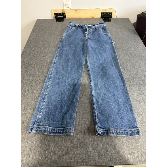 Levi's Denim - Levi's Premium Ribcage Straight Cargo Style Jeans Sz 26